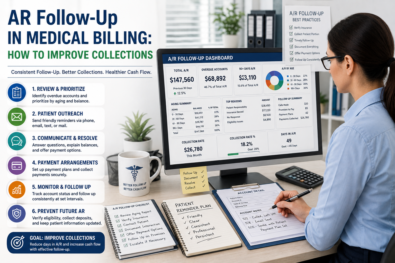 AR follow up in medical billing