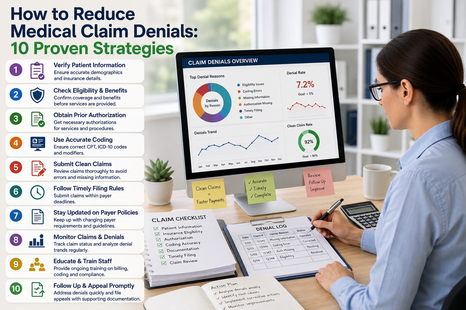 reduce medical claim denials